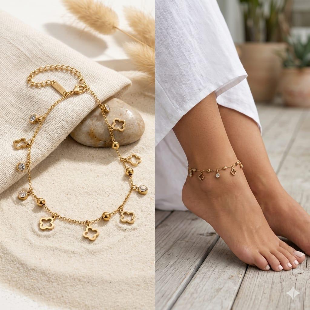 22KT   Anklet Design 1