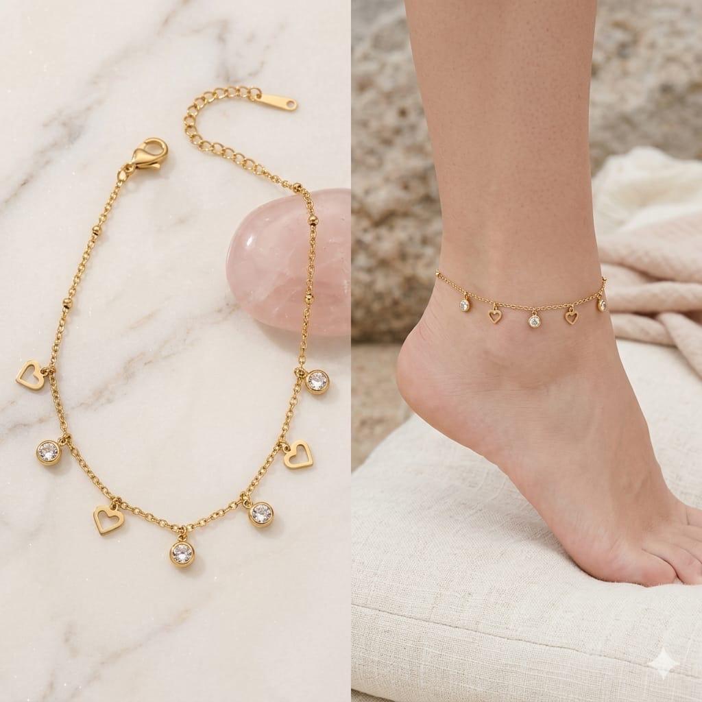 22KT   Anklet Design 1