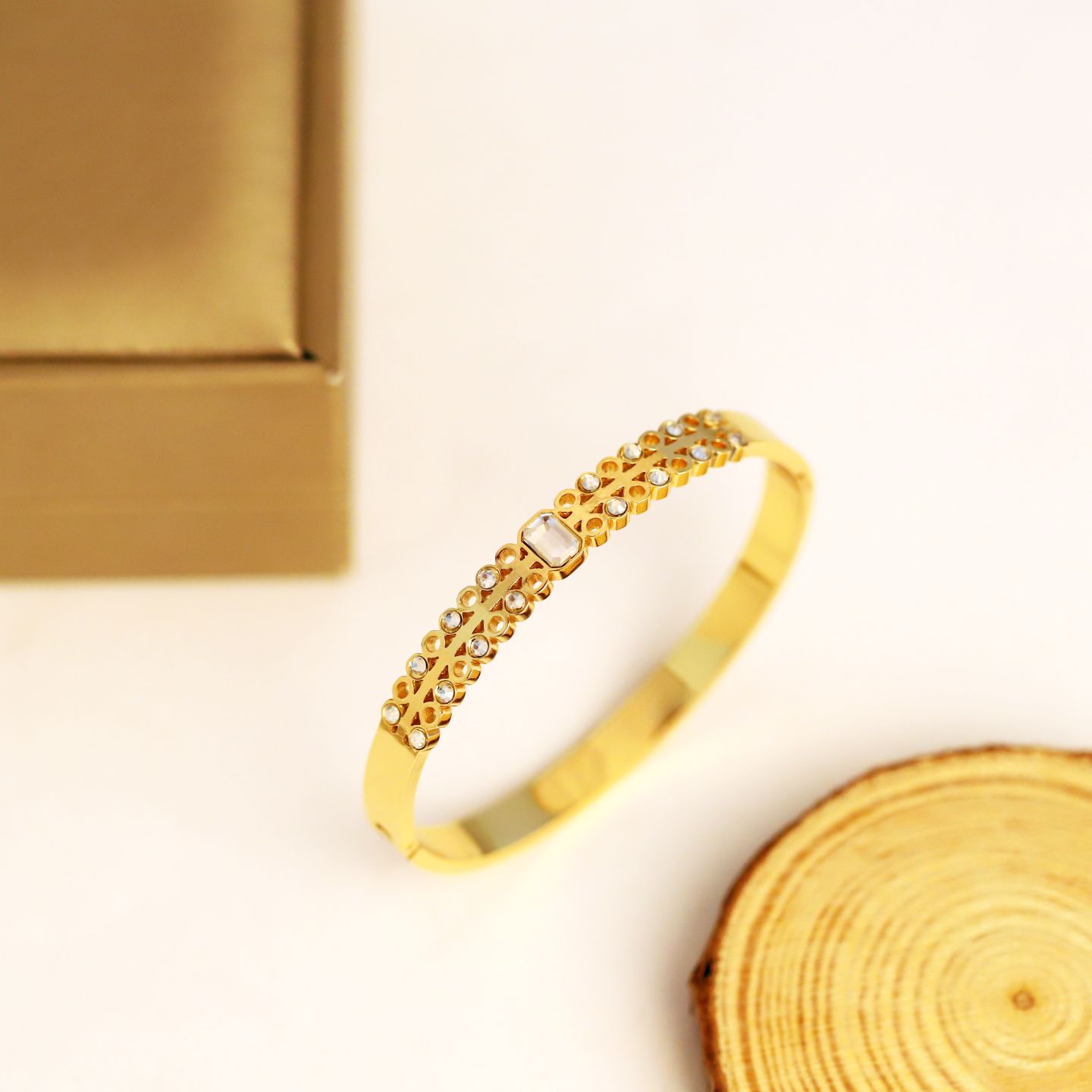 18K Stainless steel Plated Bracelet Design 16