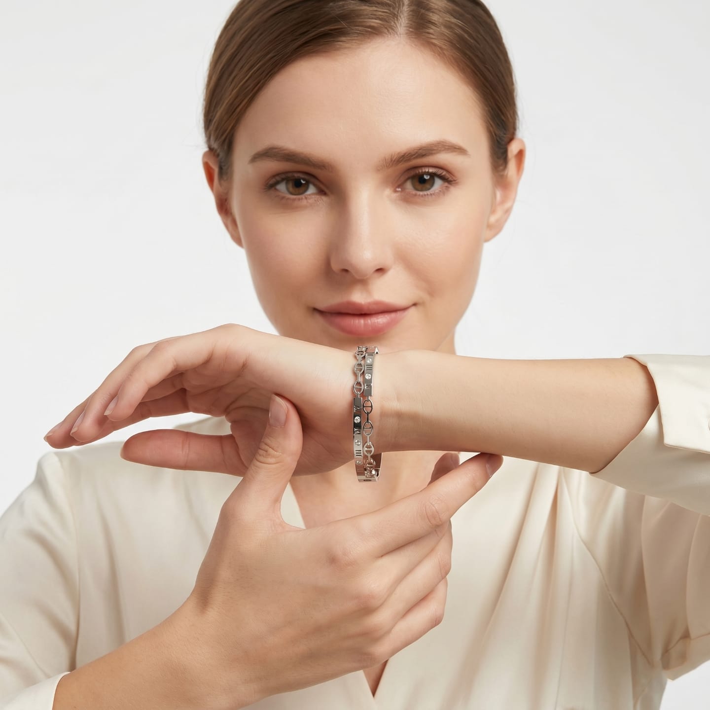 18K Stainless steel Plated Bracelet Design 21