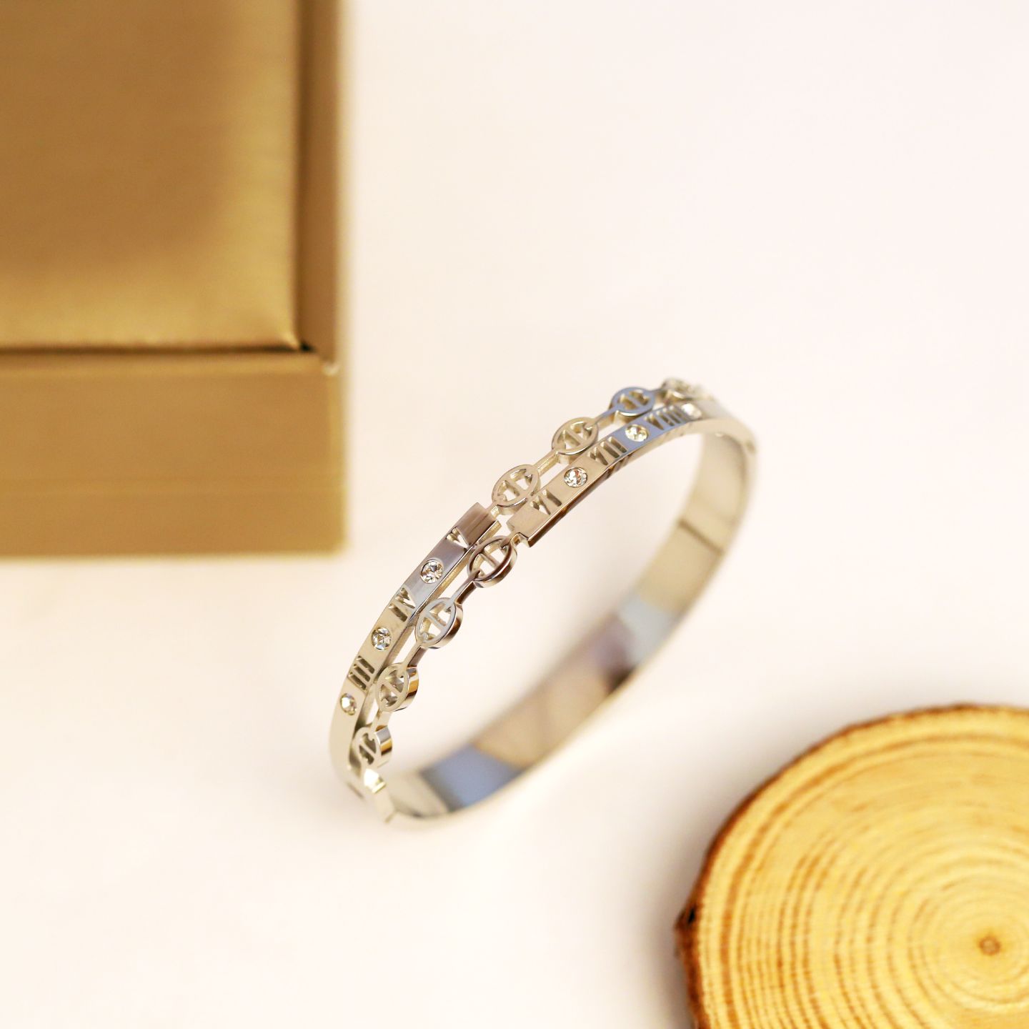 18K Stainless steel Plated Bracelet Design 22
