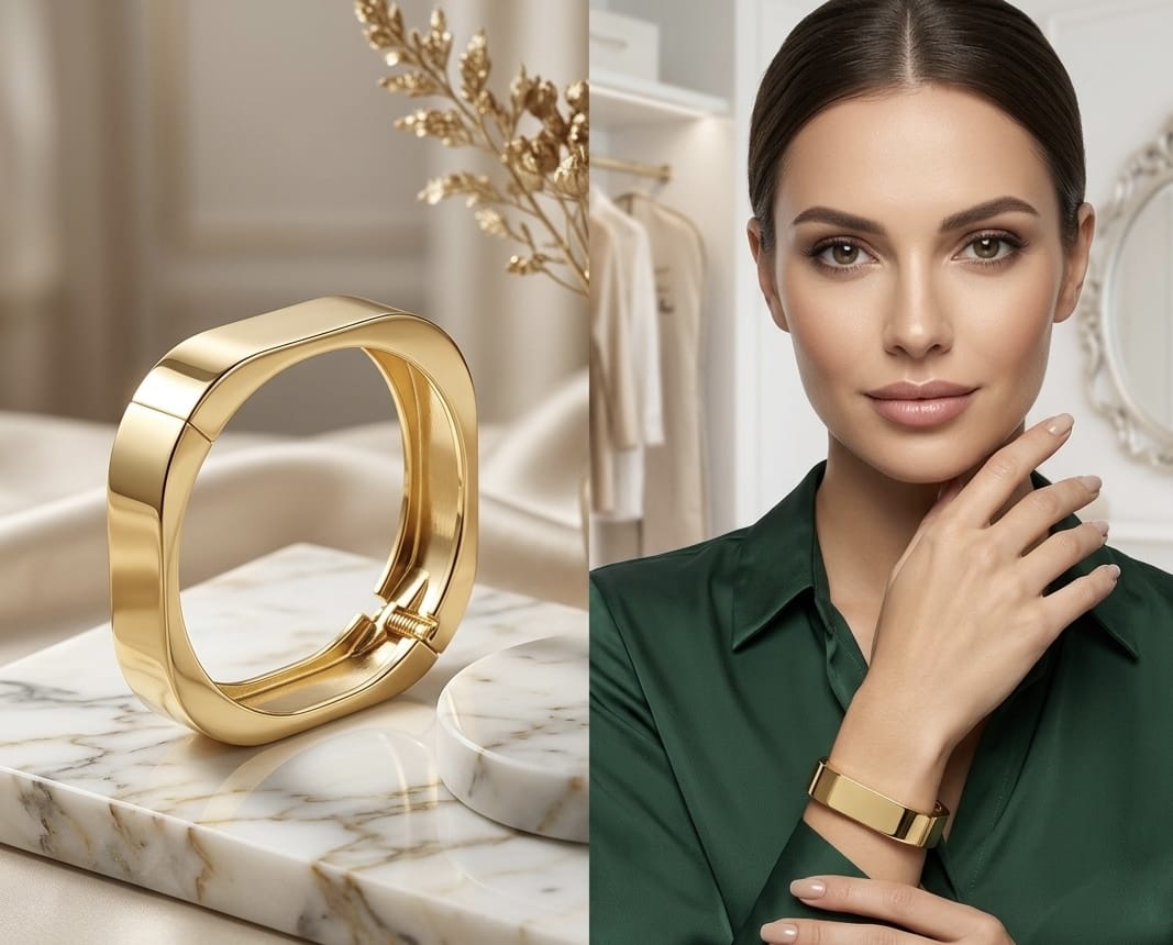 18K Stainless steel Plated Bracelet Design 33
